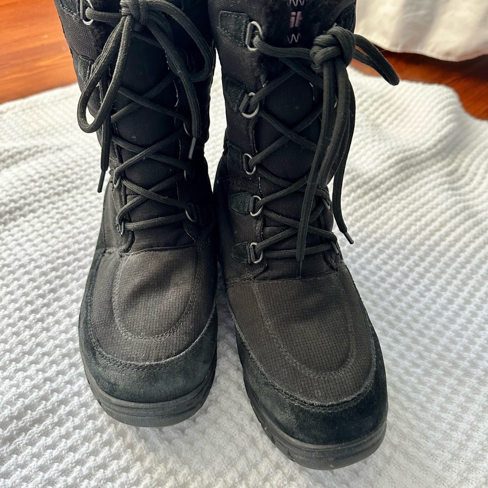 Black Winter Boots